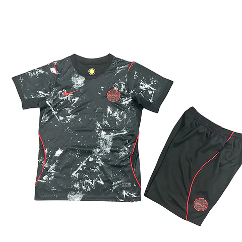 Canadá Away Mundial 2026 Kit-Criança