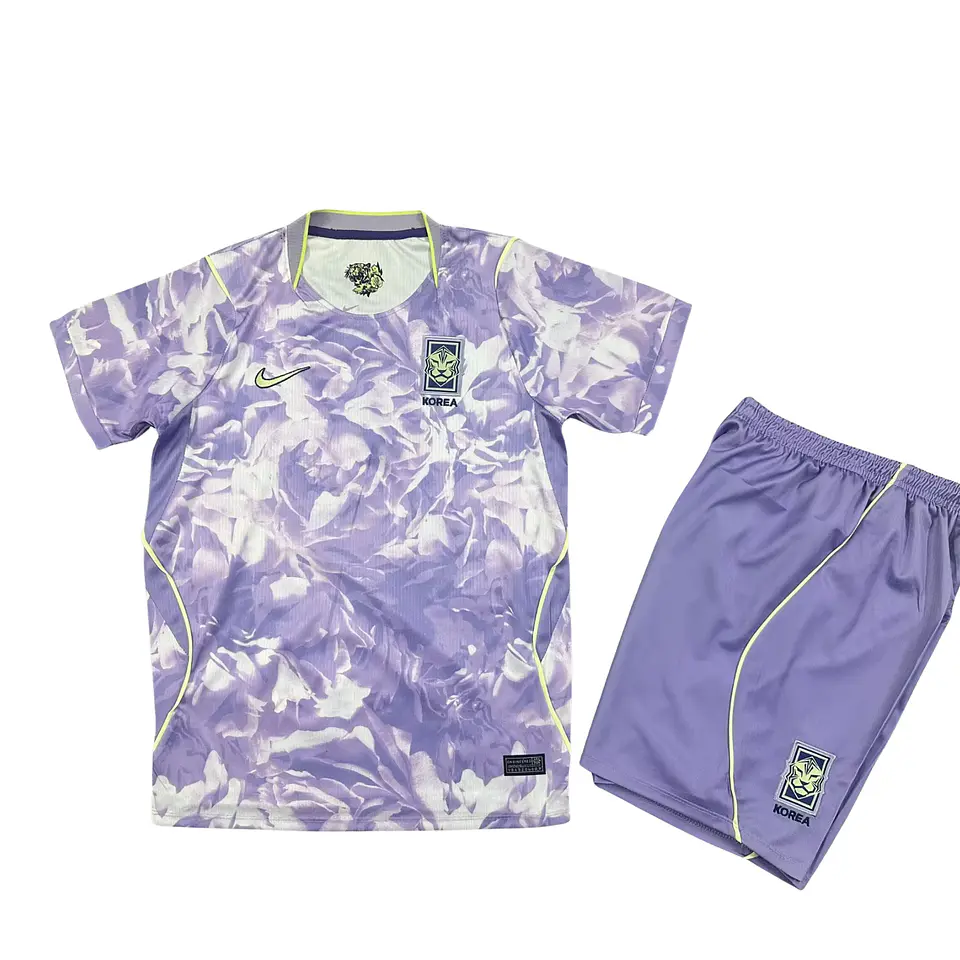 Coreia do Sul Away Mundial 2026 Kit-Criança 1