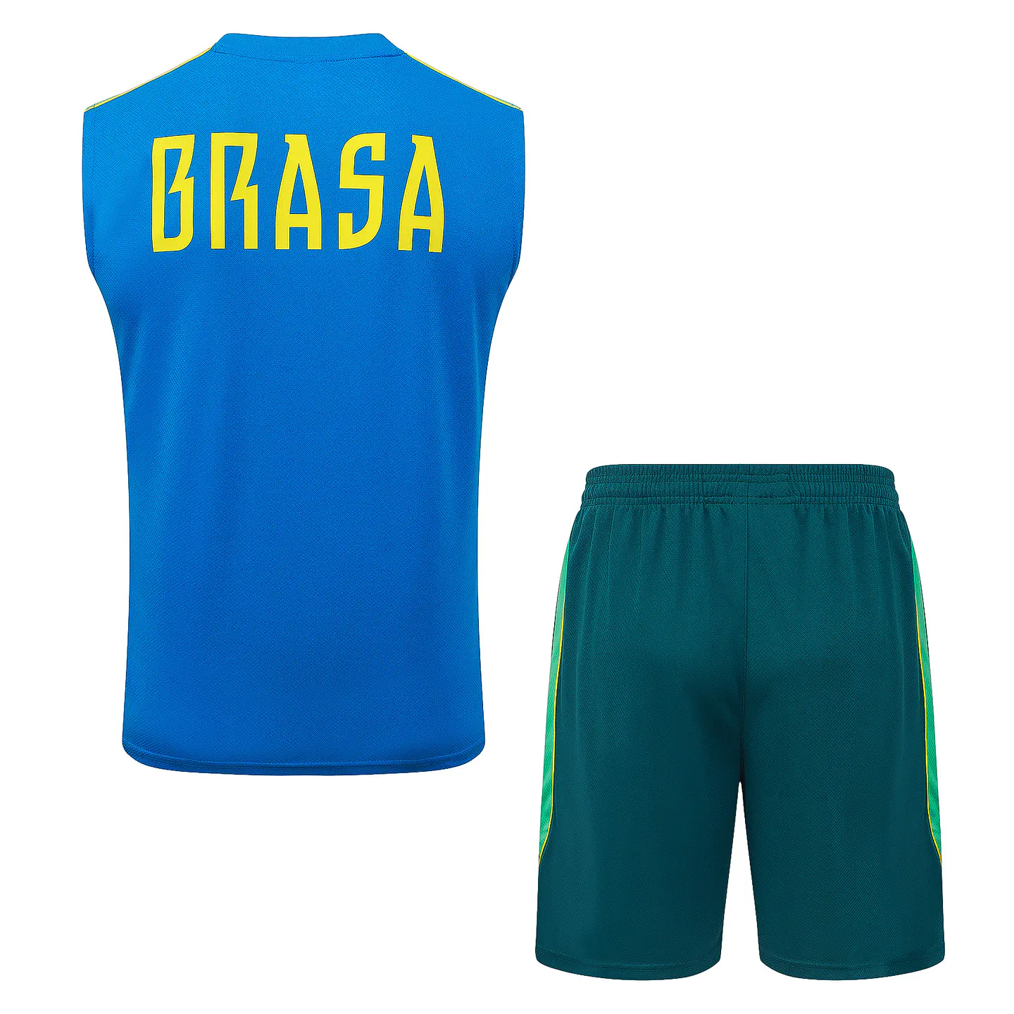 Brasil Conjunto Treino Manga Cava 26/27 2