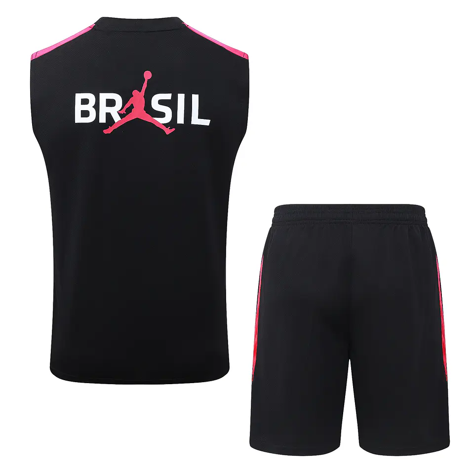 Brasil Conjunto Treino Manga Cava 26/27 2