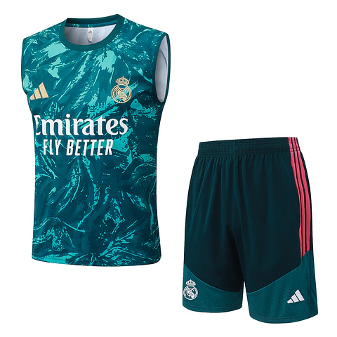Real Madrid Conjunto Treino Manga Cava 26/27