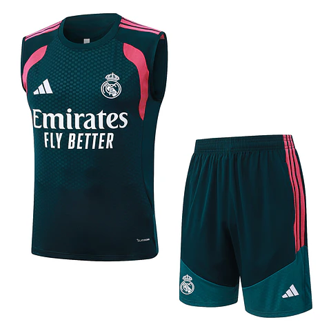 Real Madrid Conjunto Treino Manga Cava 26/27