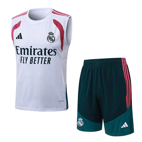 Real Madrid Conjunto Treino Manga Cava 26/27