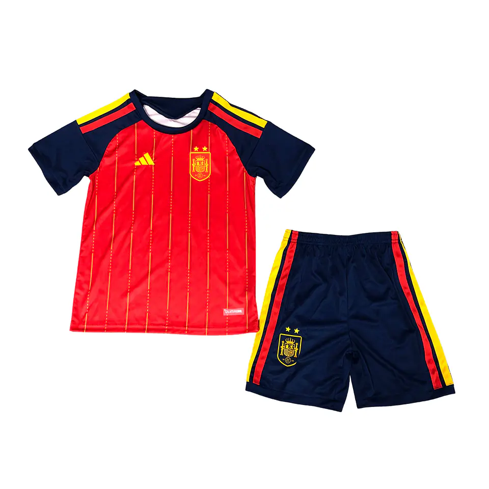 Espanha Home Mundial 2026 2 Stars Kit-Criança 1