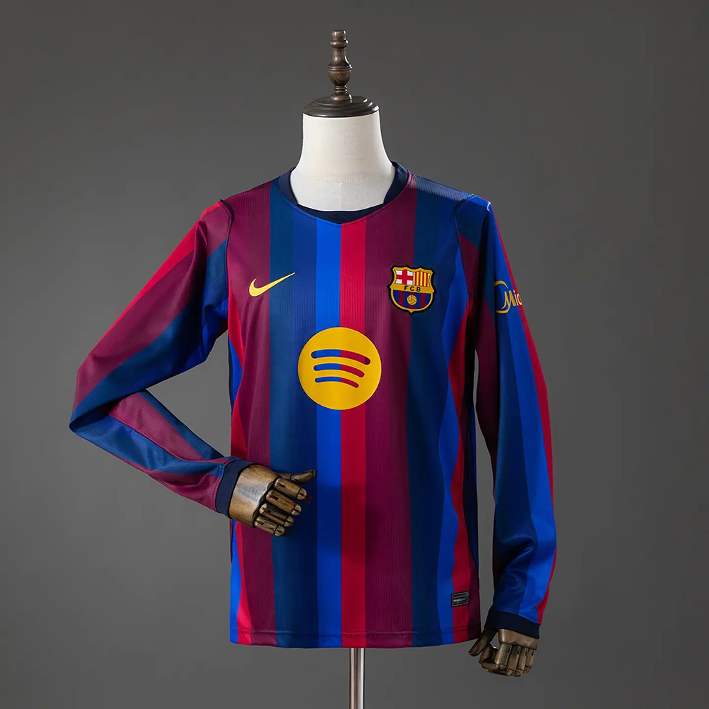 Barcelona Home 26/27 Manga Longa 2