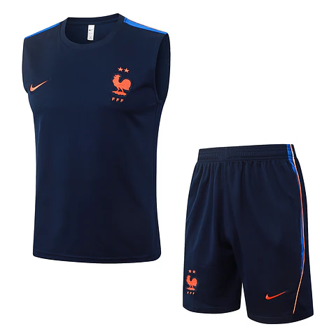 França Conjunto Manga Cava 26/27