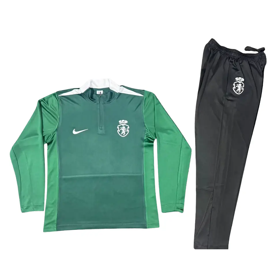 Sporting Fato Treino 1/2 Zip 26/27 1