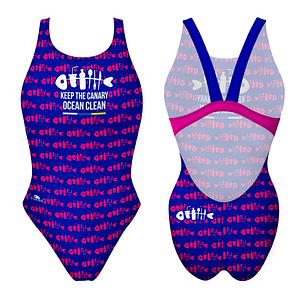 FATO DE BANHO NATAÇÃO ALÇA LARGA CLEAN OCEAN