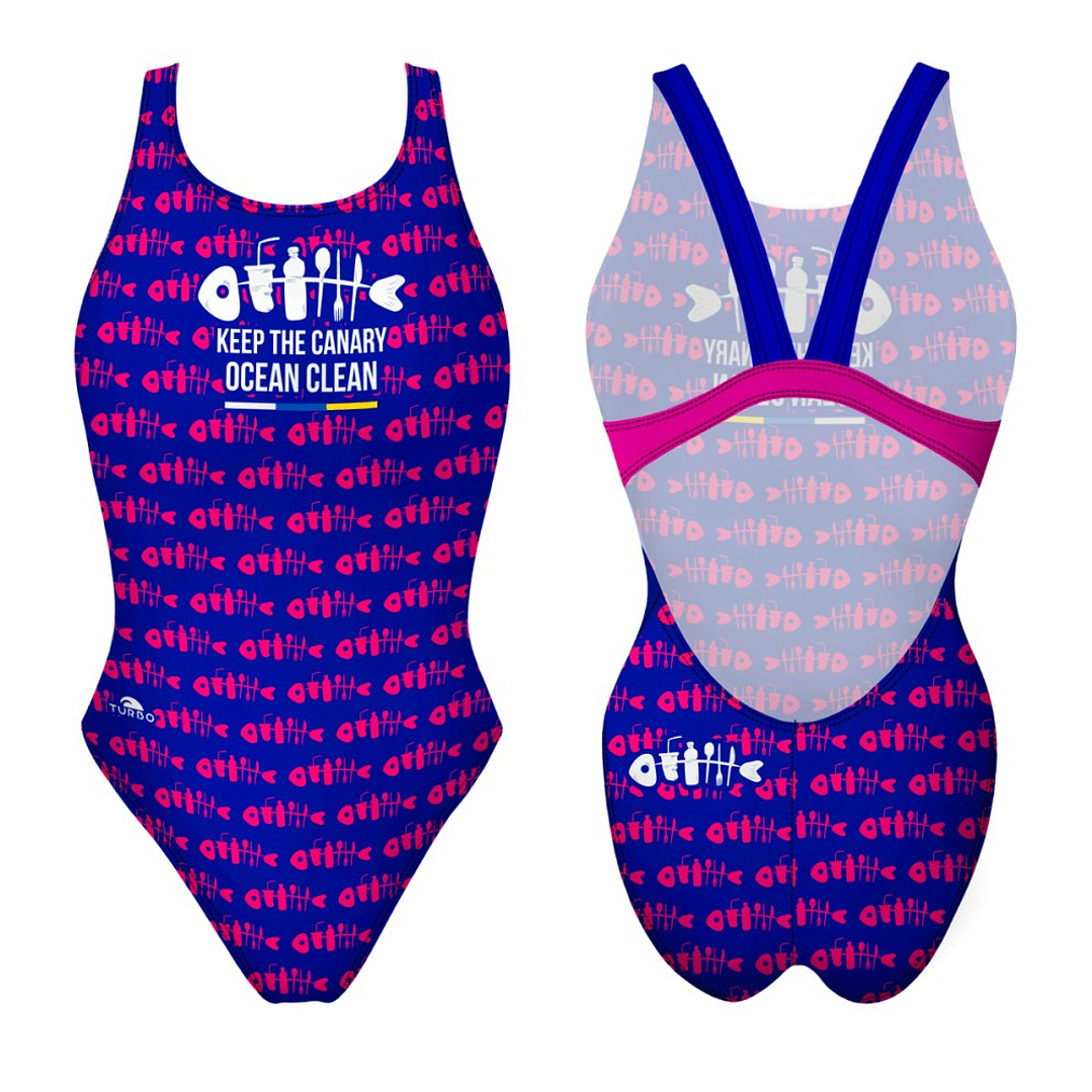 FATO DE BANHO NATAÇÃO ALÇA LARGA CLEAN OCEAN 1