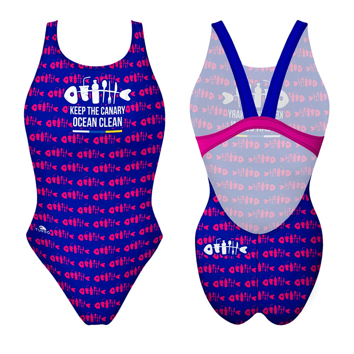 FATO DE BANHO NATAÇÃO ALÇA LARGA CLEAN OCEAN 1