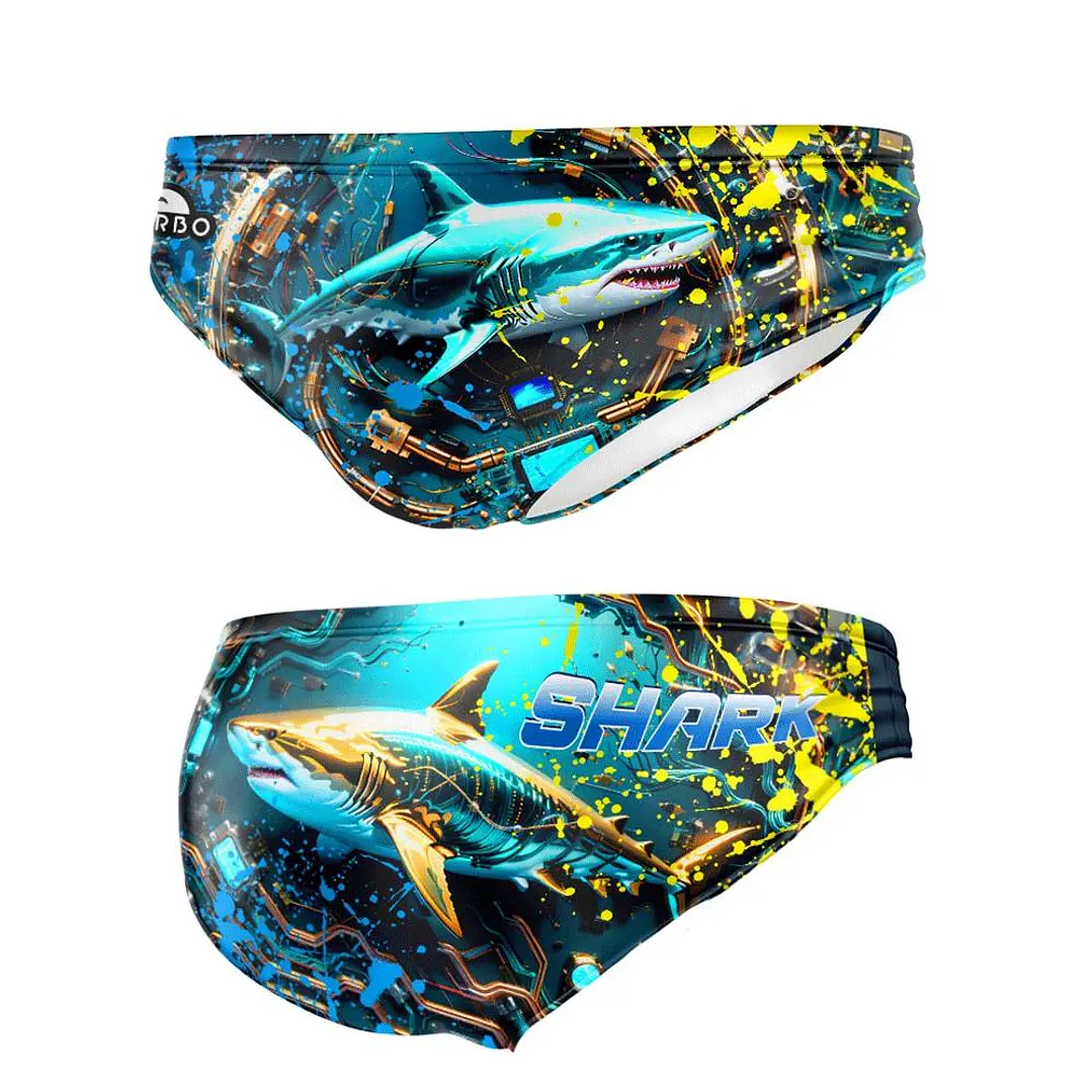 CALÇÃO POLO AQUÁTICO E NATAÇÃO ELECTRIC SHARK 1