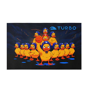 TOALHA ALGODÃO - MICROFIBRA (145X100) DUCK TEAM