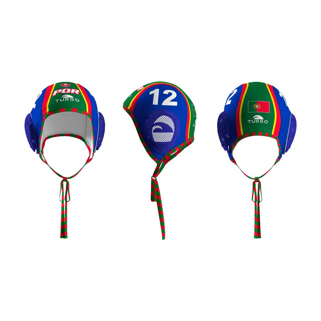 TOUCA POLO AQUÁTICO PORTUGAL AZUL 1