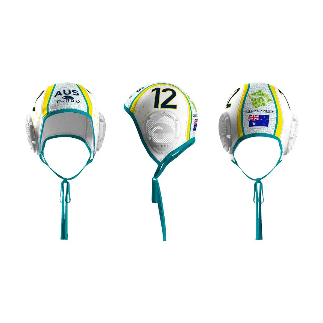 TOUCA POLO AQUÁTICO AUSTRALIA BRANCA 1