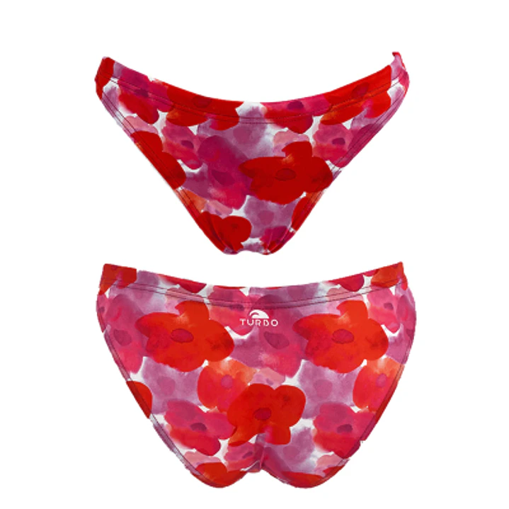 CUECA BIQUINI NATAÇÃO MARE POPPY FIELD 1
