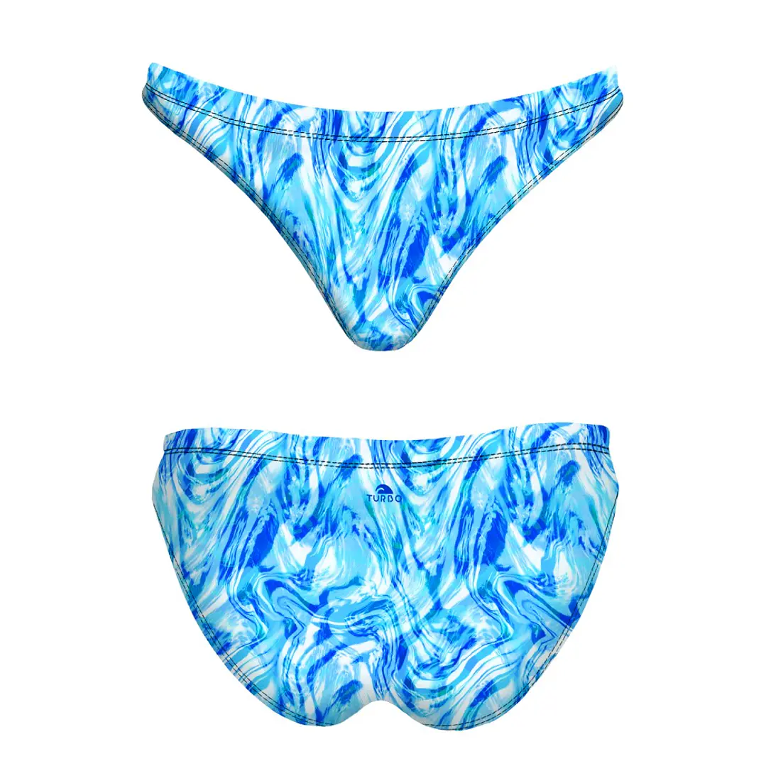 CUECA BIQUINI NATAÇÃO MARE MARBLE BLUE 1