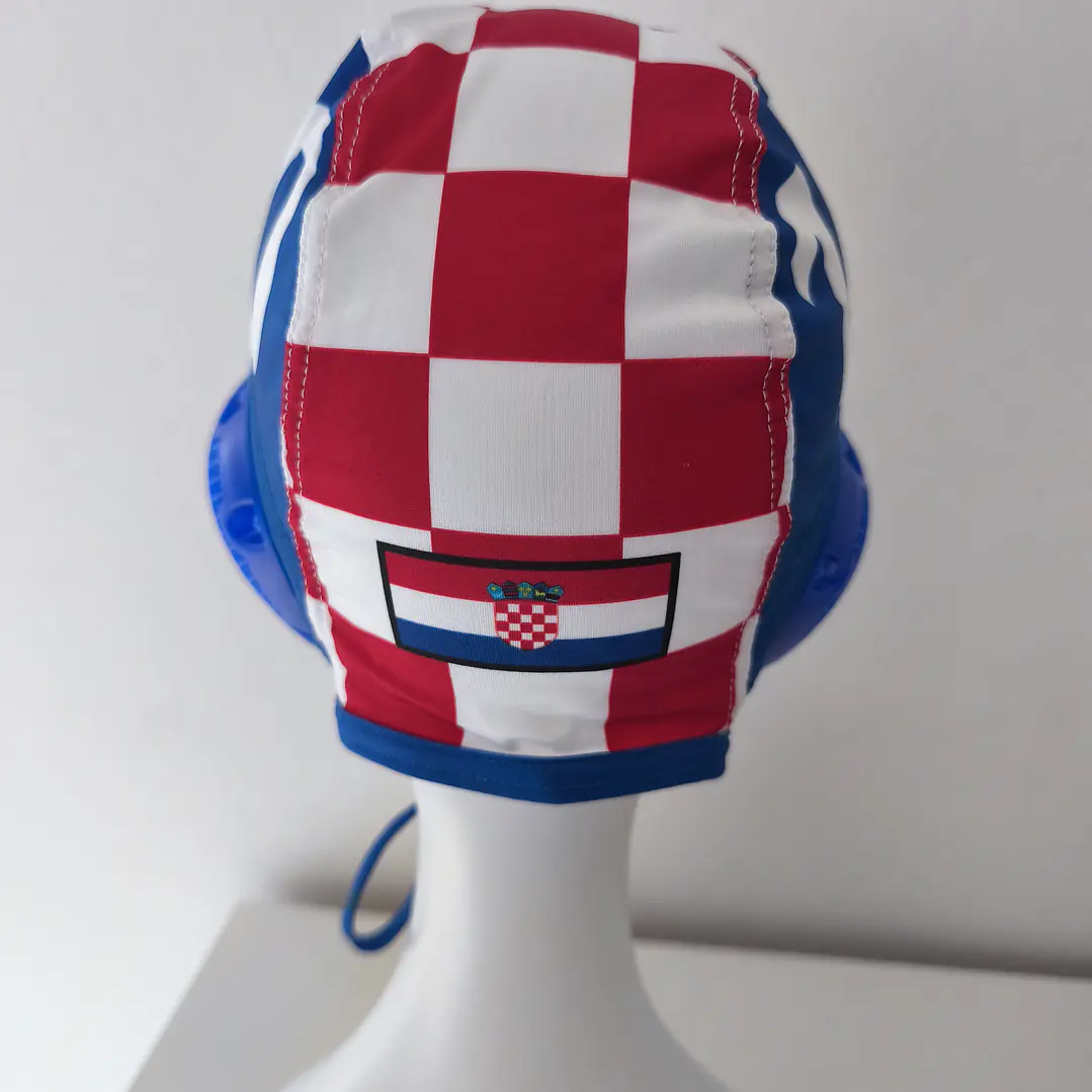 TOUCA POLO AQUÁTICO CROÁCIA AZUL Nº10 3