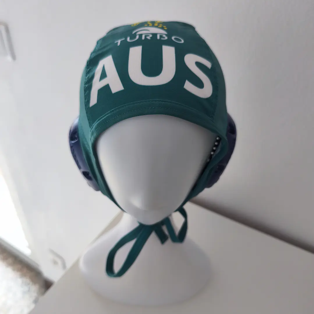 TOUCA POLO AQUÁTICO AUSTRALIA VERDE Nº6 1