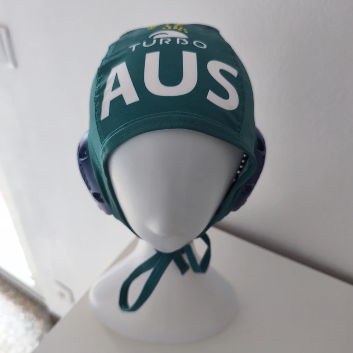 TOUCA POLO AQUÁTICO AUSTRALIA VERDE Nº6 1
