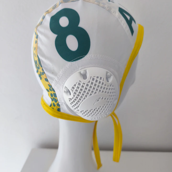 TOUCA POLO AQUÁTICO AUTRALIA BRANCA Nº8 2