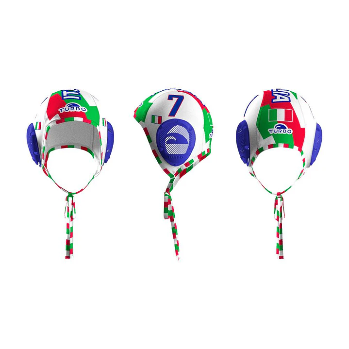 TOUCA POLO AQUÁTICO ITALIA BRANCA 1