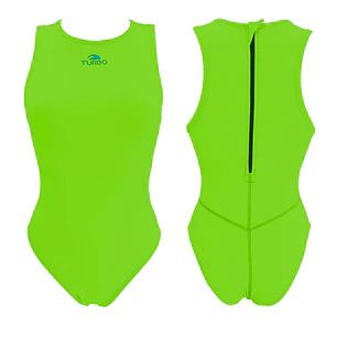 FATO DE BANHO POLO AQUÁTICO COMFORT PRO - ECO VERDE FLUOR