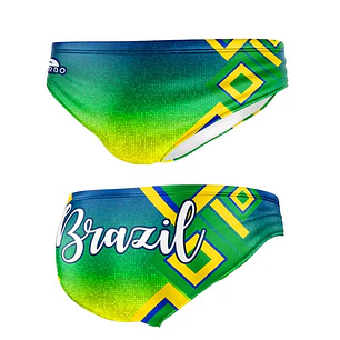 CALÇÃO POLO AQUÁTICO E NATAÇÃO BRAZIL BLOOM