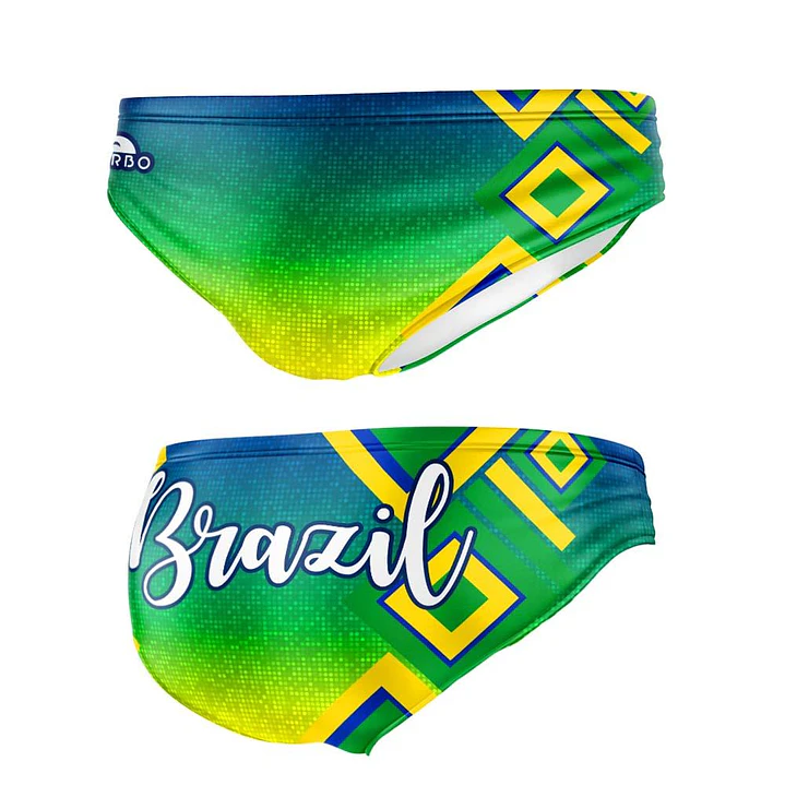 CALÇÃO POLO AQUÁTICO E NATAÇÃO BRAZIL BLOOM 1
