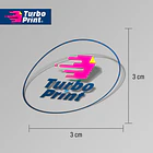 Sticker 3x3 Vinilo Transparente Pliego 2