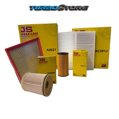 Kit de Filtros FULL  para Nissan NP300 2.3    A0621 - ﻿16546-4JM1A - ﻿﻿C21001 -- FE0069 - 16405-00QOF - ﻿PU9011Z -- OE0074 - ﻿15208-00Q1G - HU6011x -- AC201J