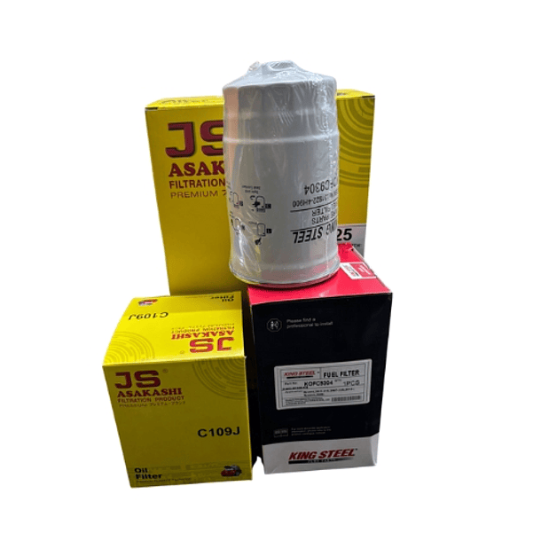 Kit de Filtros para Kia Frontier 2.5 D4CB Año 2012 - 2020  A9325 - 28113-4E500 - C16006 -  FC9304 - 31922-4H001 - 31922-2E900 - WK8019 -- C109J o C306J - 26310-4A010 - 1230A045 - W927/8 - W930/26  1