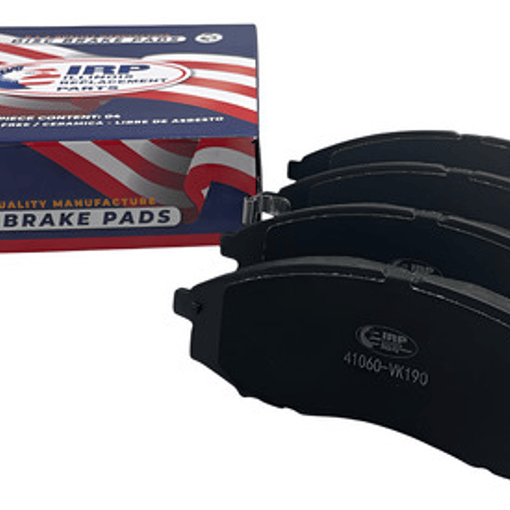 Pastilla Freno Cerámic Del Para Nissan Terrano D22 3.0 01-06 1