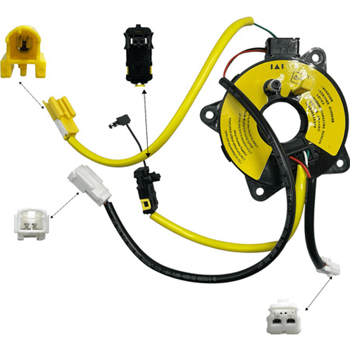 Cinta Air Bag Chevrolet Sail 1.4  11-2016 Volante Amarillo 2