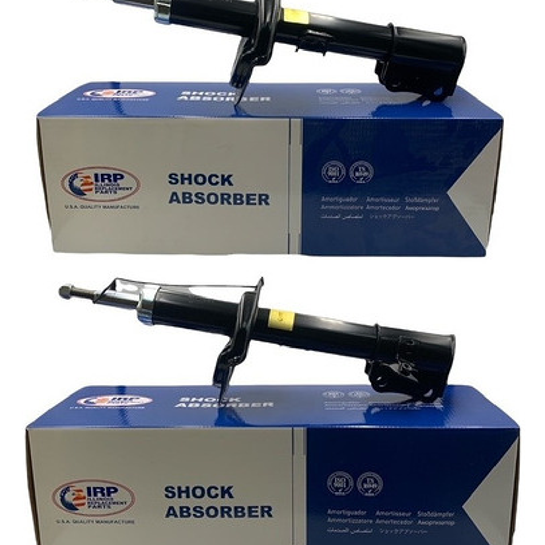 Amortiguador Delantero + Cazoletas ( Par) Suzuki Swift 05-11 2