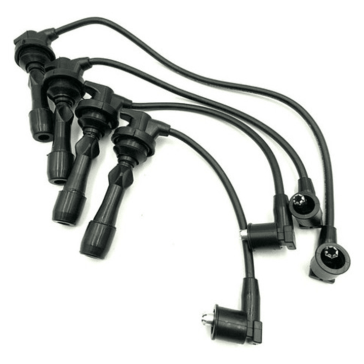 Juego Cables Bujias Para Kia Morning 1.2 2012-2019 G4la Negro 2