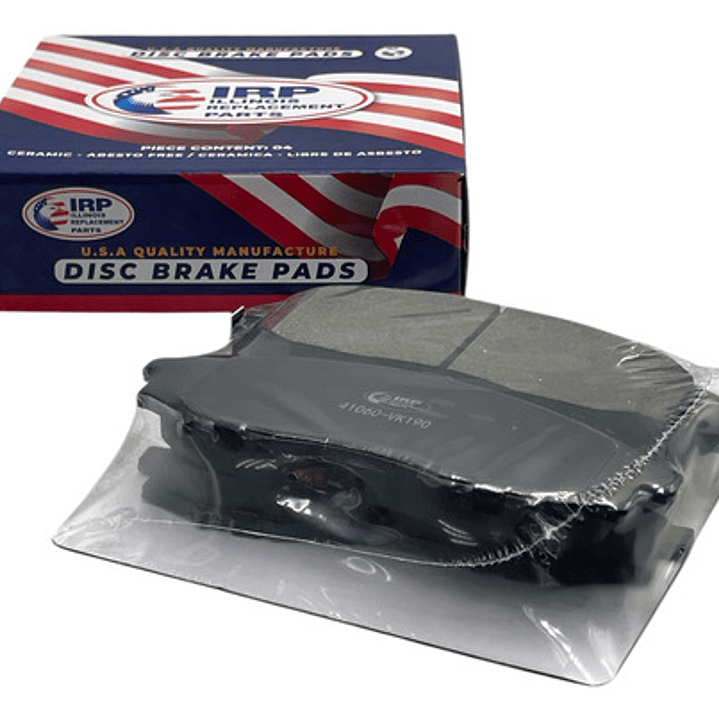 Pastilla Freno Cerámic Del Para Nissan Terrano D22 2.5 02-12 1