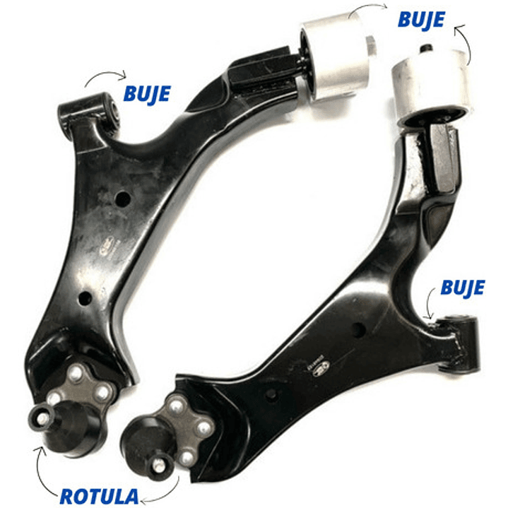 Par Bandeja Inferior Chevrolet Captiva 2.0 2.2 2.4 2007-2018 2