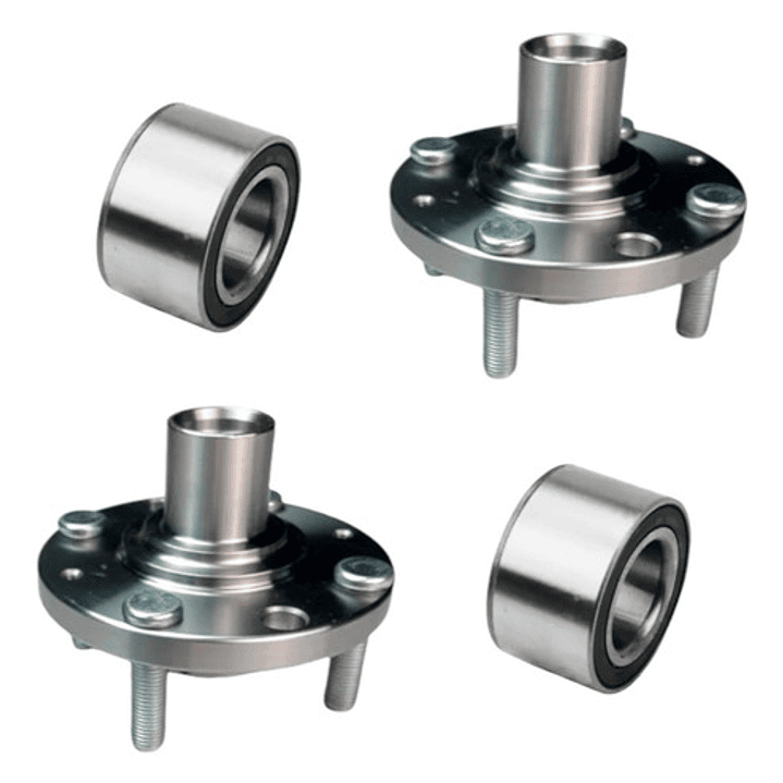 Mazas Ruedas Delan + Rodamiento Chevrolet Spark Gt 2010-2022 4