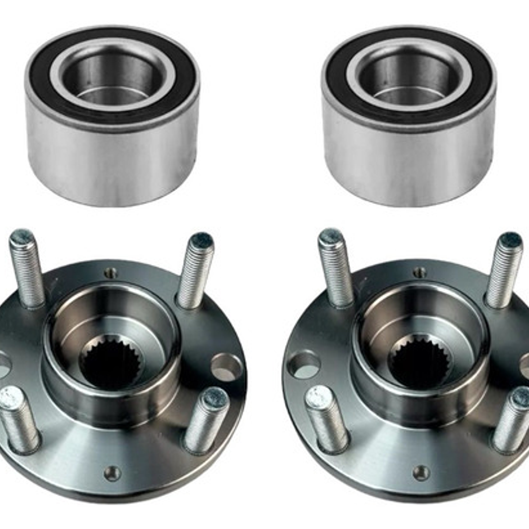 Mazas Ruedas Delan + Rodamiento Chevrolet Spark Gt 2010-2022 3