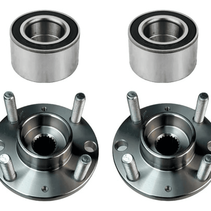Mazas Ruedas Delan + Rodamiento Chevrolet Spark Gt 2010-2022 3