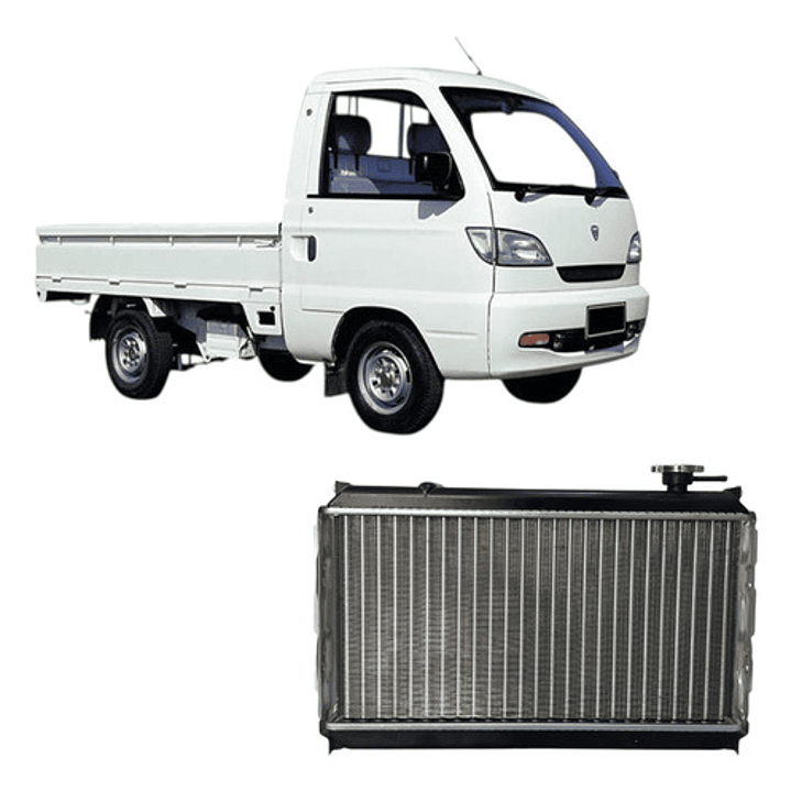 Radiador Motor Para Hafei Ruiyi 1.0 2008 - 2010 1