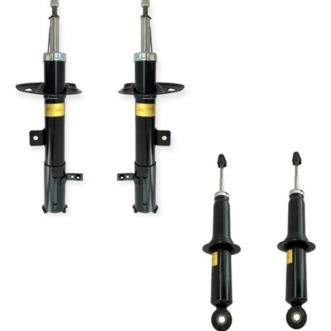 Amortiguador Delant + Traser Para Compass 2.0 2.4 2007-2017 1