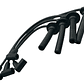Juego Cables Bujias Para Chery Iq 1.1 2008-2014 (4 Cables) Negro - Miniatura 3