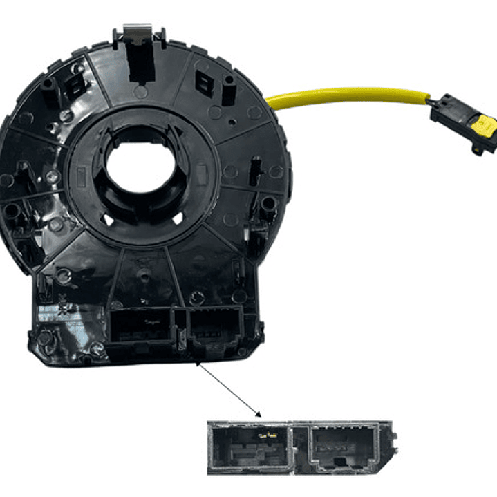 Cinta Airbag Para Hyundai Elantra 1.6 2007-2011 Negro 9