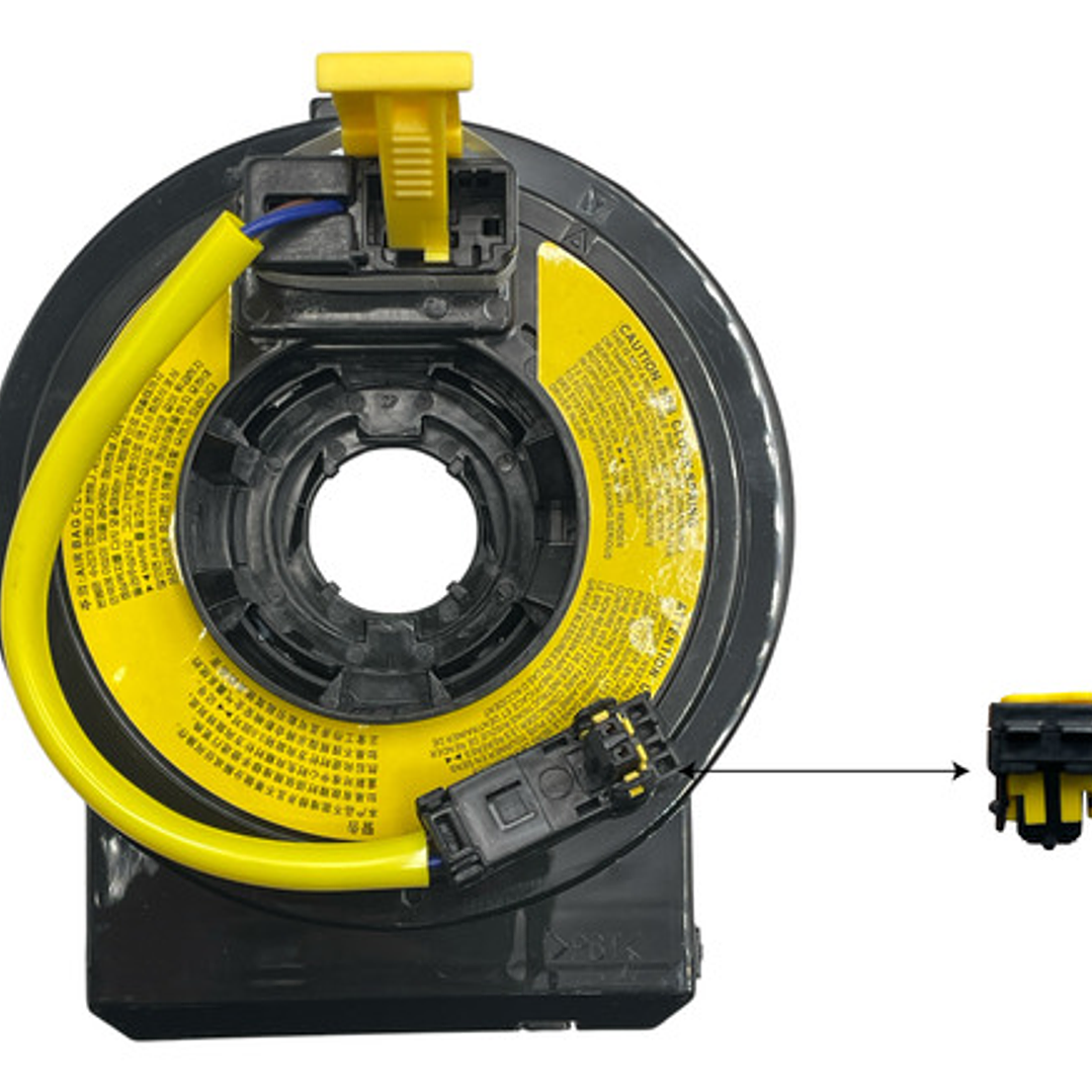 Cinta Airbag Para Hyundai Elantra 1.6 2007-2011 Negro 5