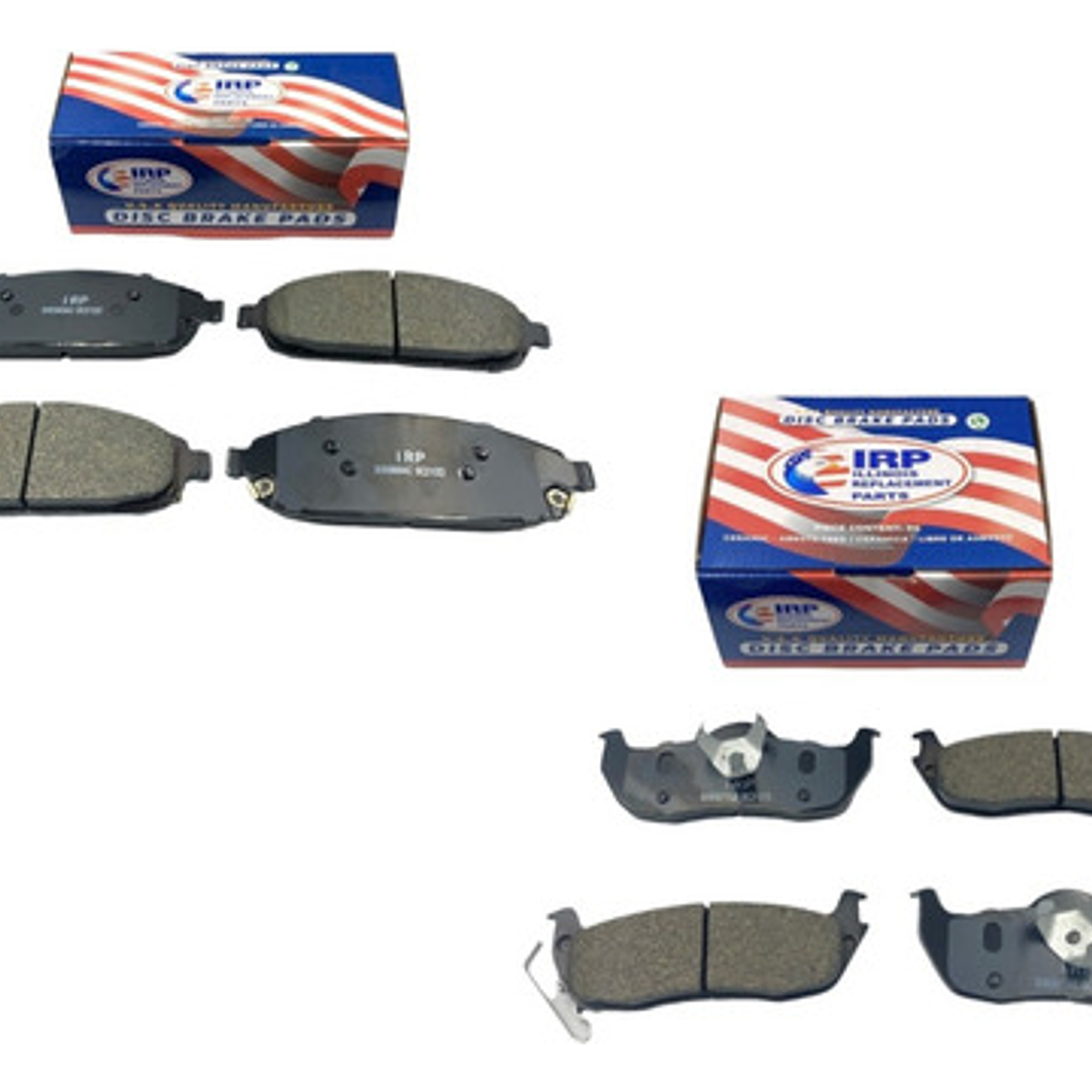 Pastilla Cerámica Delanter + Traser Jeep Commander 2005-2011 1
