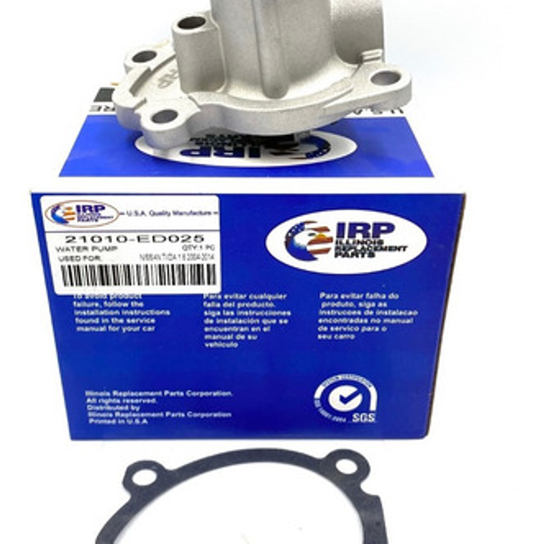 Bomba Agua Nissan Qashqai 1.6 16v 2009-2014 3