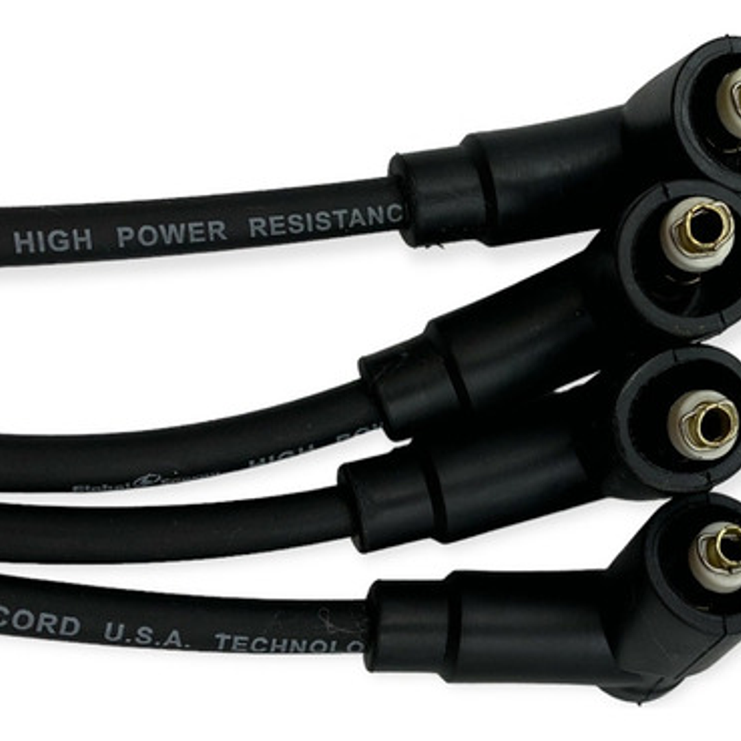 Juego Cables Bujías Peugeot 205 1.4 1987-1992 Tu3af Negro 4