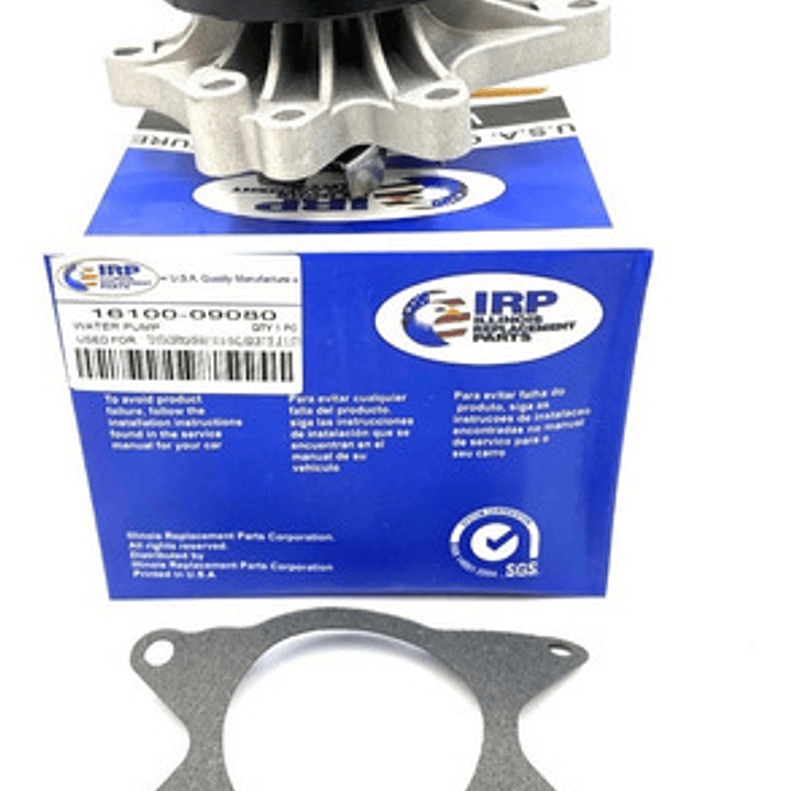 Bomba Agua Toyota Corolla 1.8 16v 2002-2011 1zzfe 2
