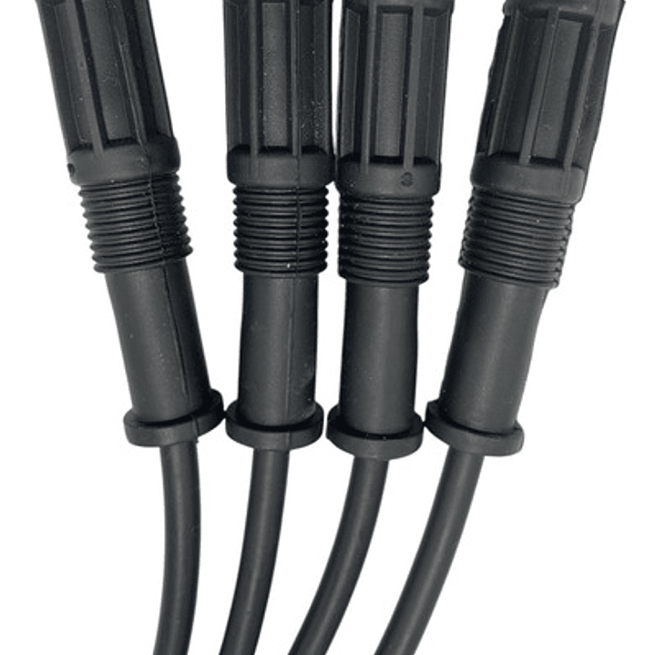 Juego Cable Bujias Fiat Strada 1.3 2000-2007 Negro 6